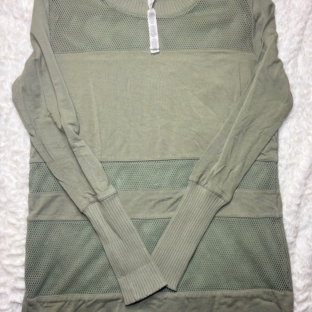 ALO Yoga Olive Long Sleeve Top